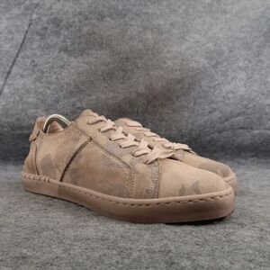 Dolce Vita Shoes Womens 10 Sneaker Lifestyle Fashion Leather Camo Casual Lace Up